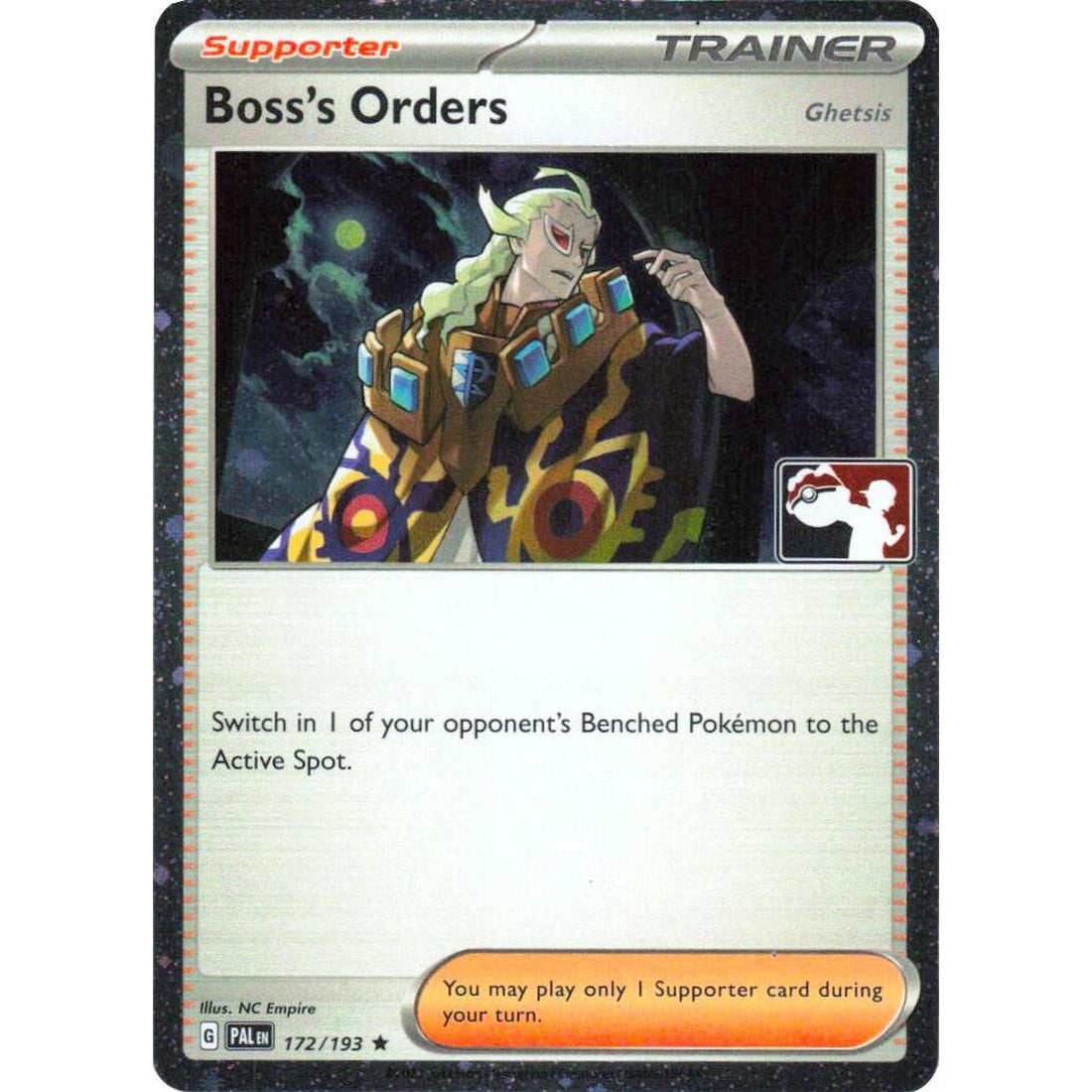 Boss's Orders [Ghetsis] - 172/193 (Cosmos Holo)