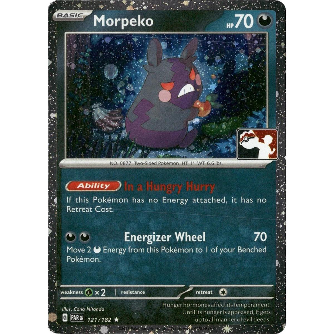 Morpeko - 121/182 (Cosmos Holo)