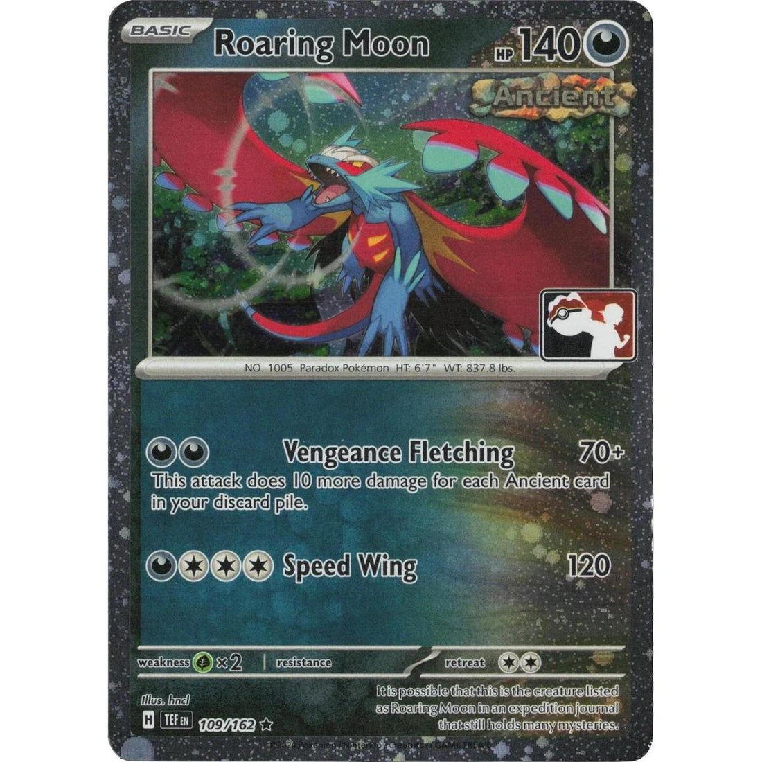 Roaring Moon - 109/162 (Cosmos Holo)