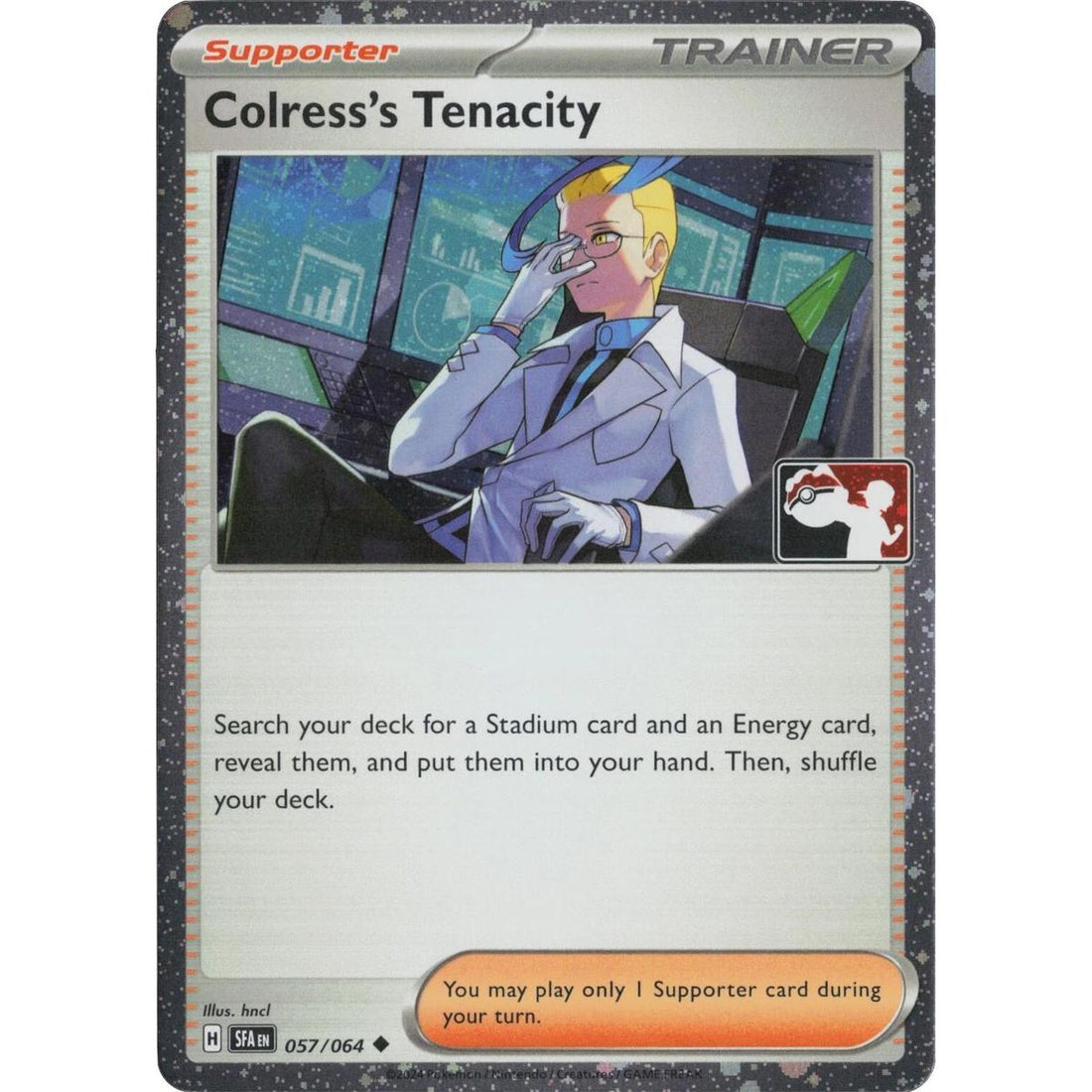 Colress's Tenacity - 057/064 (Cosmos Holo)