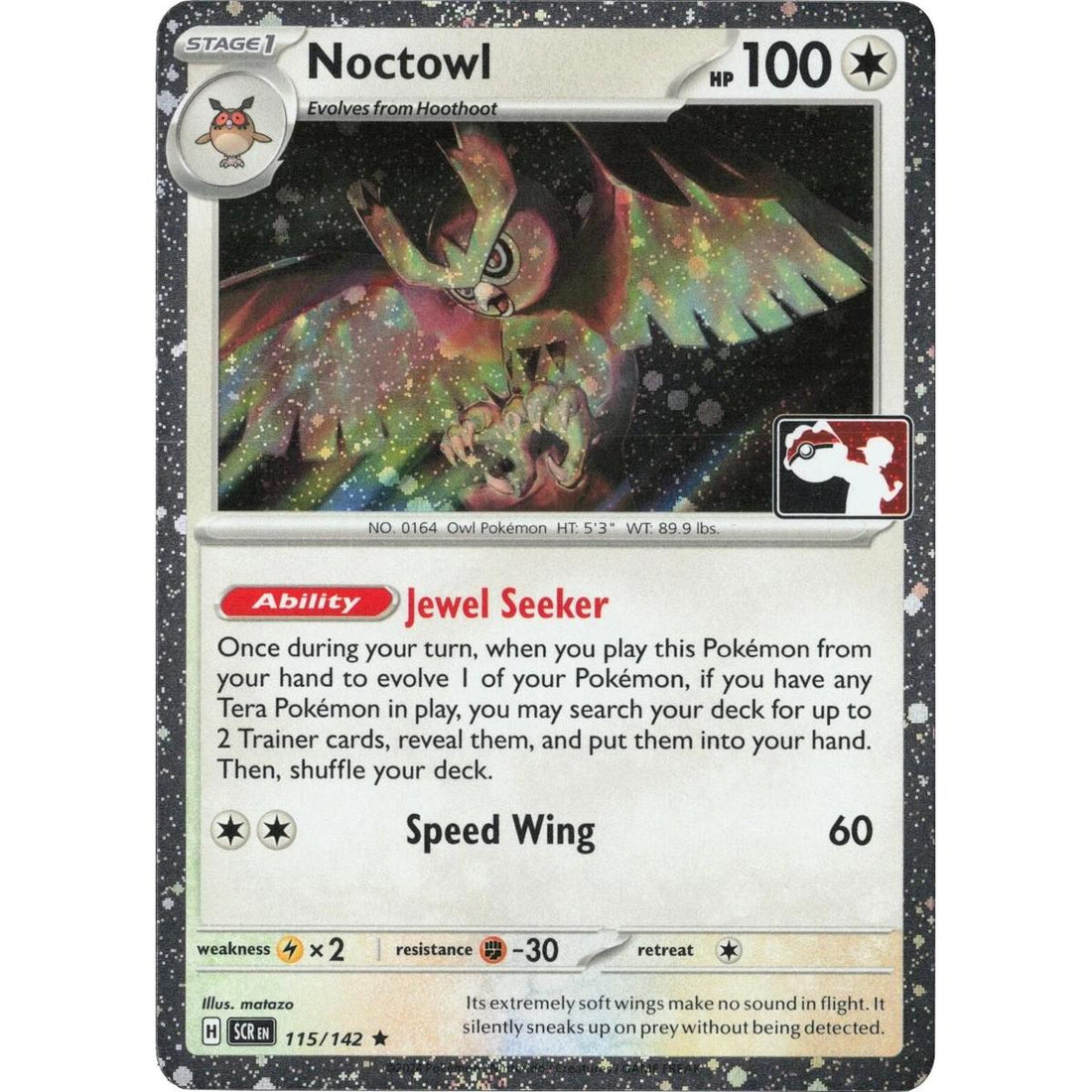 Noctowl - 115/142 (Cosmos Holo)