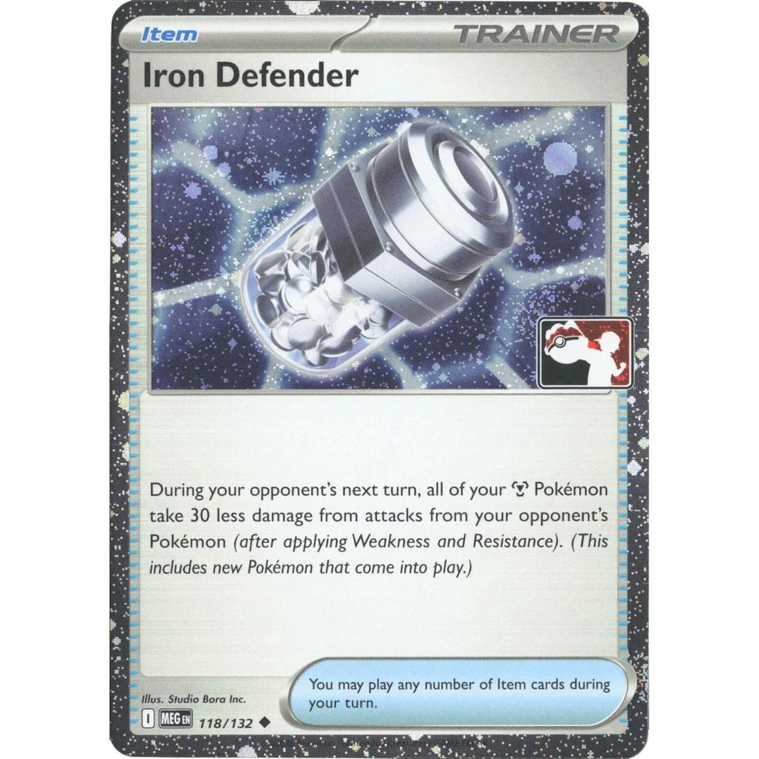 Iron Defender - 118/132 (Cosmos Holo)