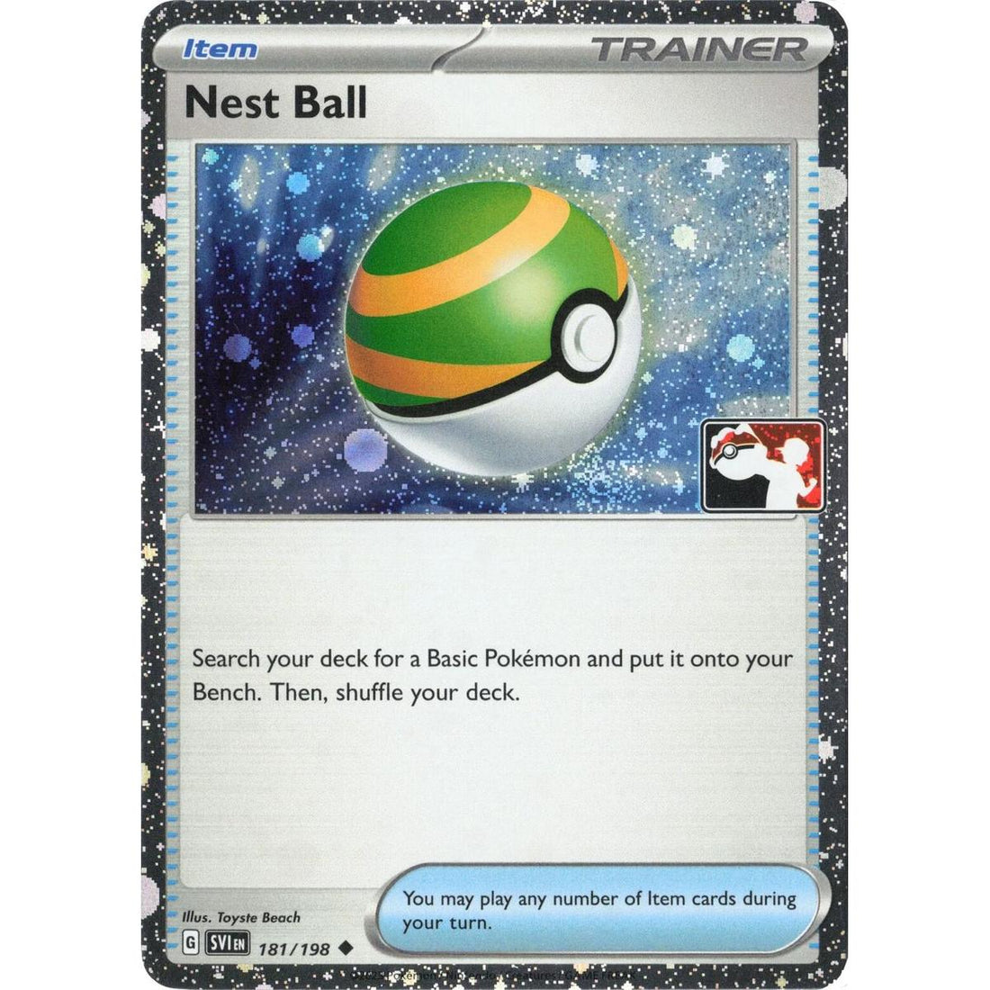 Nest Ball - 181/198 (Cosmos Holo)