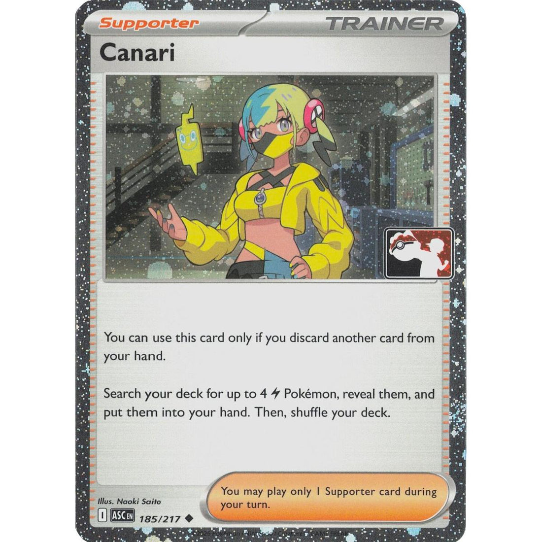 Canari - 185/217 (Cosmos Holo)