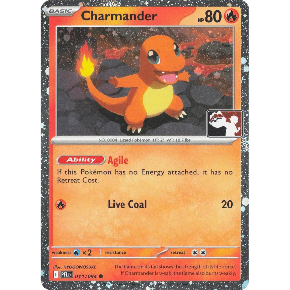 Charmander - 011/094 (Cosmos Holo)