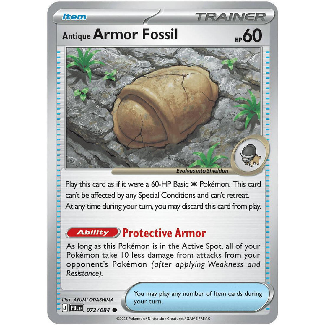 Antique Armor Fossil