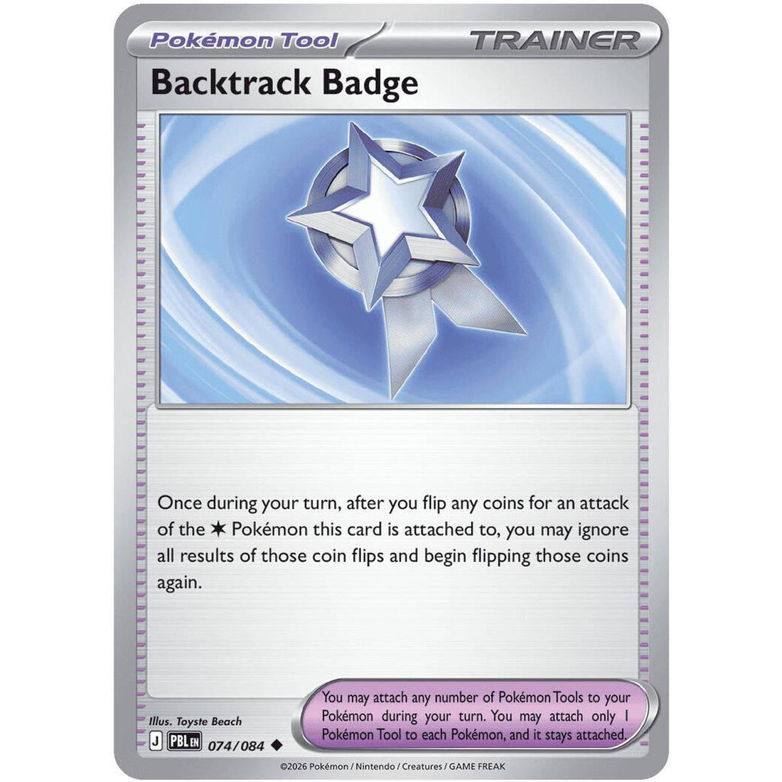 Backtrack Badge
