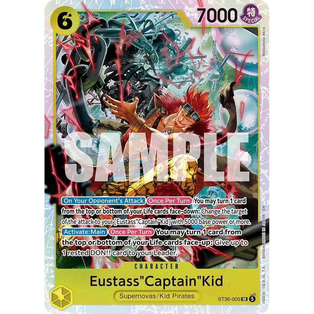 Eustass"Captain"Kid (ST36-005)
