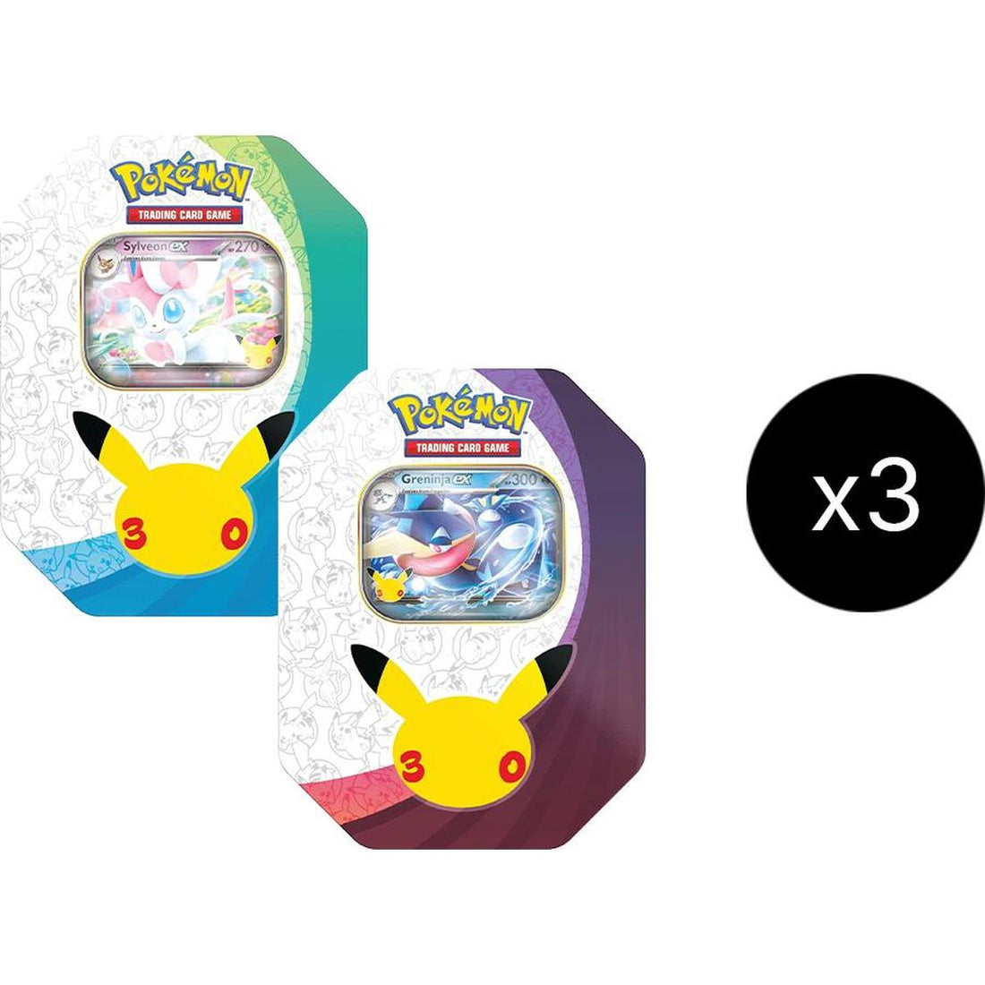 30th Celebration ex Tin Case