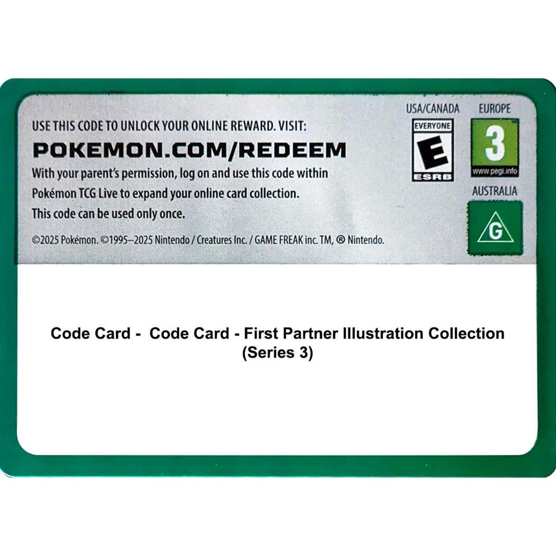 Code Card - First Partner Illustration Collection (Series 3)
