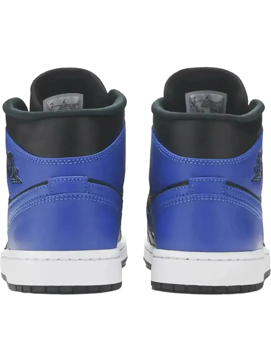 Jordan 1 Mid "Hyper Royal Tumbled Leather"