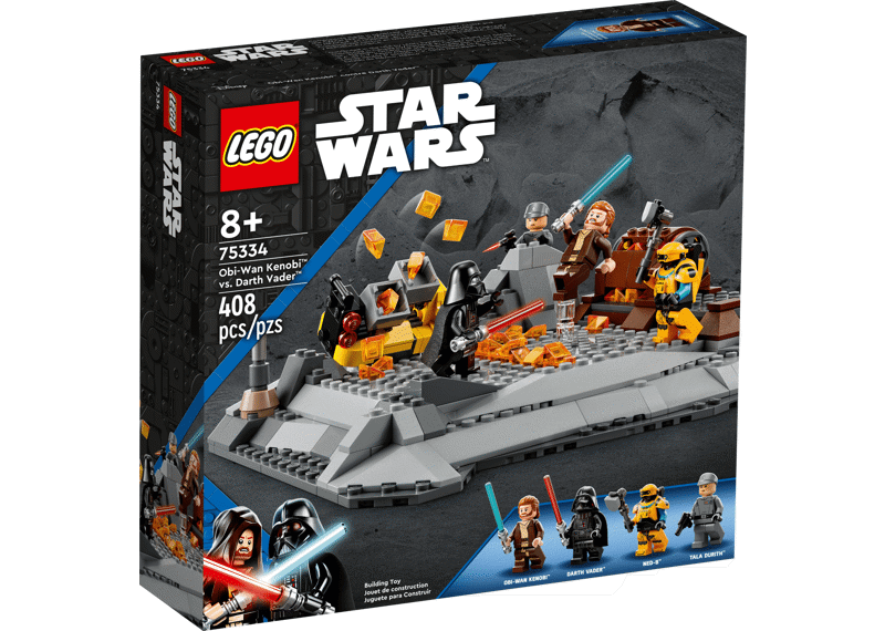 LEGO Obi-Wan Kenobi vs Darth Vader