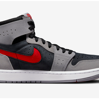 Air Jordan 1 High Zoom CMFT 2 Surfaces Cement Grey and Fire Red