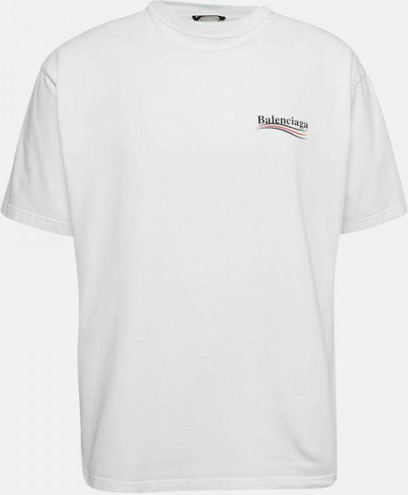 Balenciaga Political Campaign Oversized T-Shirt White