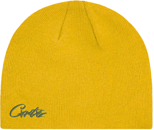 Corteiz Micro Allstarz Beanie Yellow