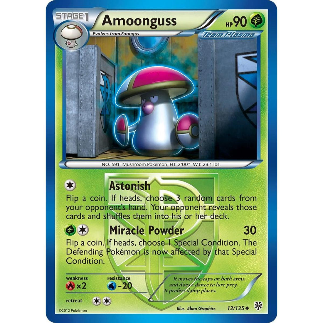Amoonguss (Team Plasma)