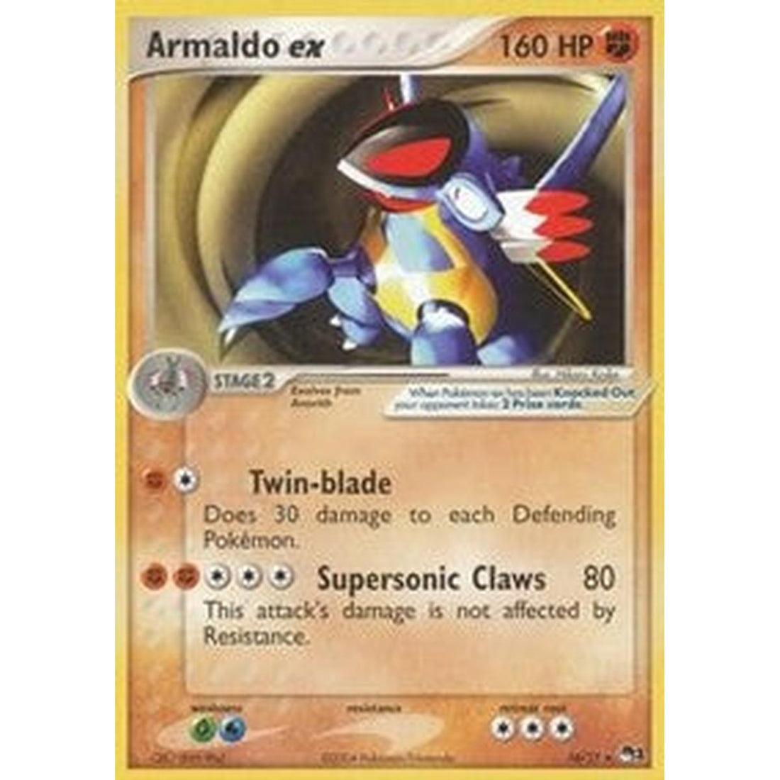 Armaldo ex (Non-Holo)