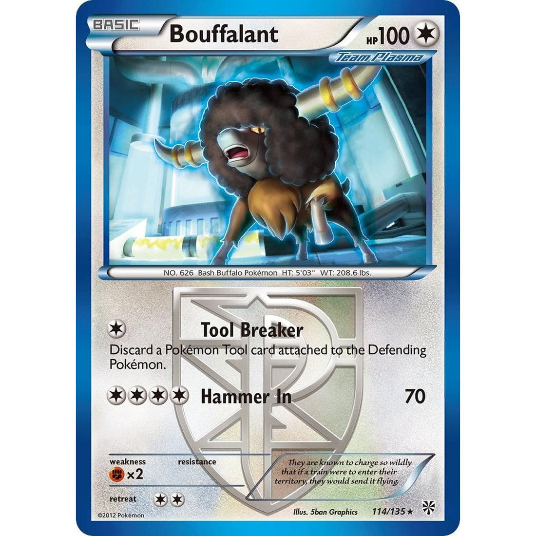 Bouffalant (Team Plasma)