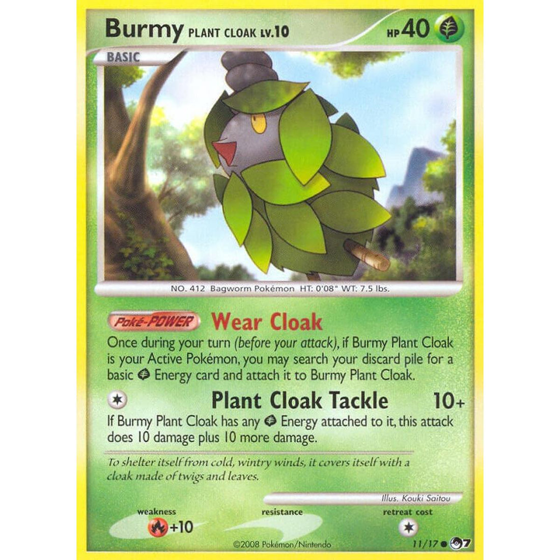 Burmy Plant Cloak