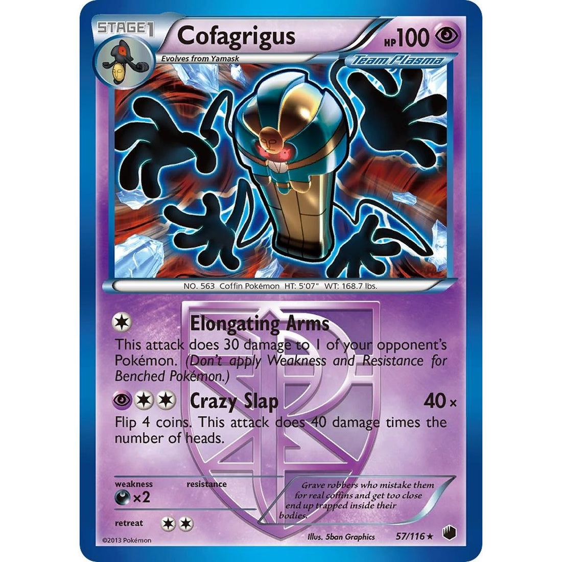 Cofagrigus (Team Plasma) (57)