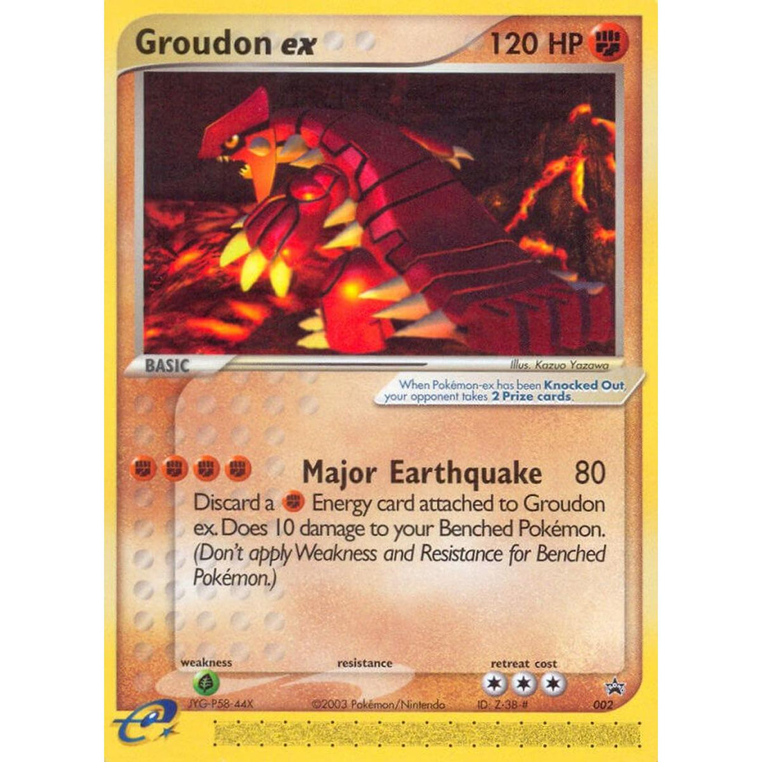 Groudon ex - 002 (Nintendo Power Magazine)
