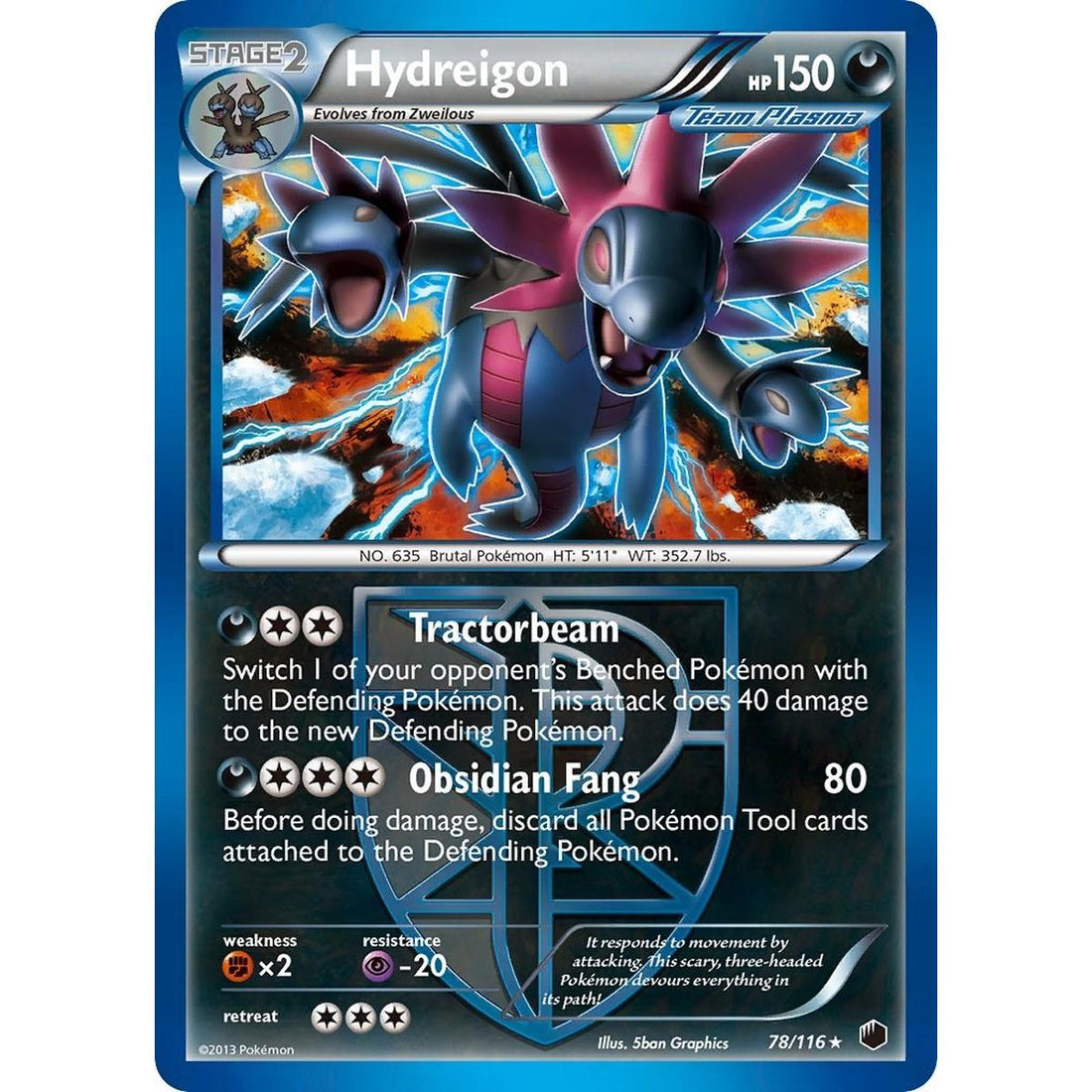 Hydreigon (Team Plasma)