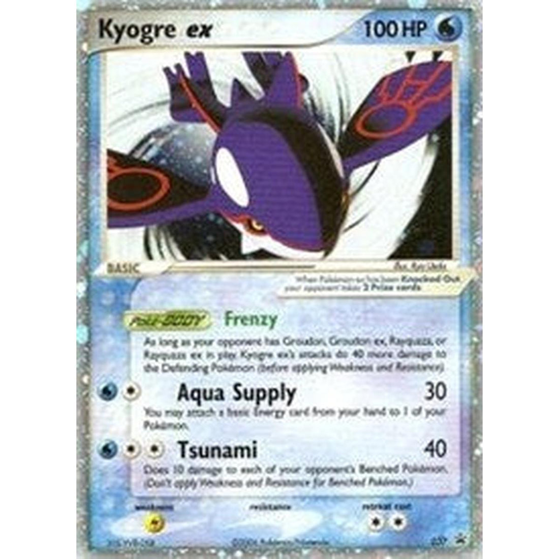 Kyogre ex - 037 (EX Collector's Tins)