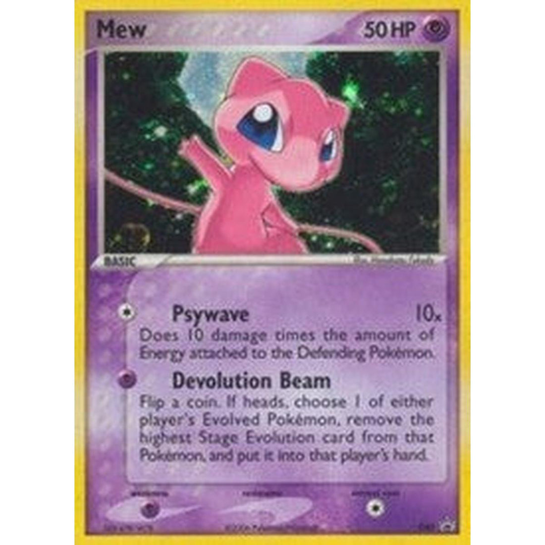 Mew - 040 (Trainer's Challenge Set)