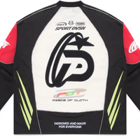 PIRASO DÉ TELA PERFORMANCE REWORKED JERSEY RED
