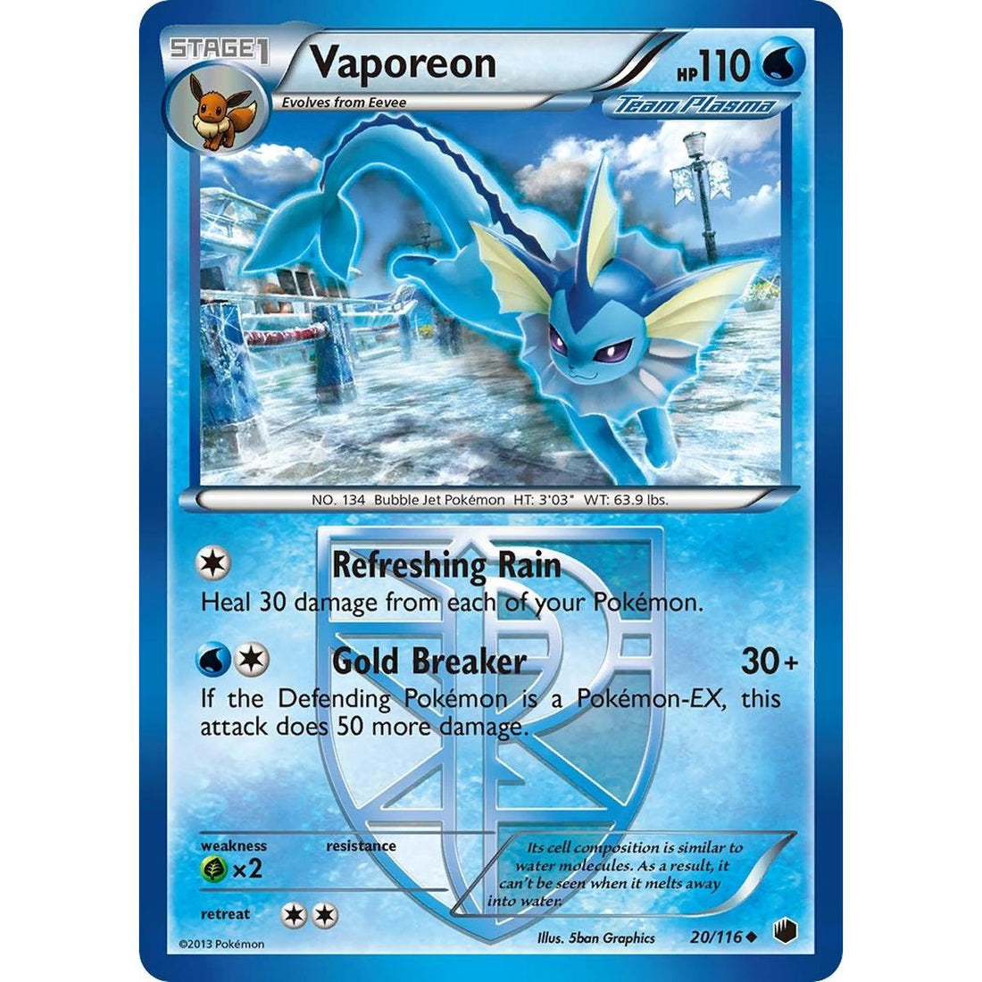 Vaporeon (Team Plasma)