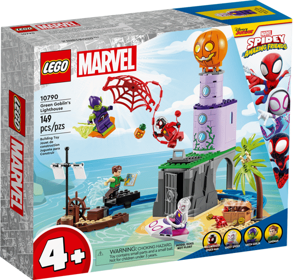 LEGO Spider-Man 10790 Team Spidey at Green Goblins Lighthouse