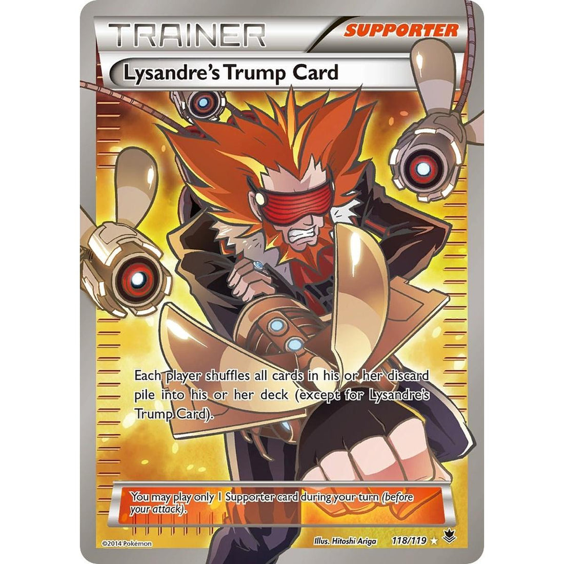 Lysandre's Trump Card (118 Full Art)