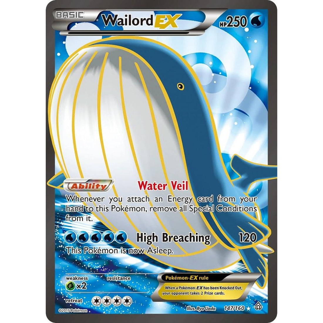 Wailord EX (147 Full Art)
