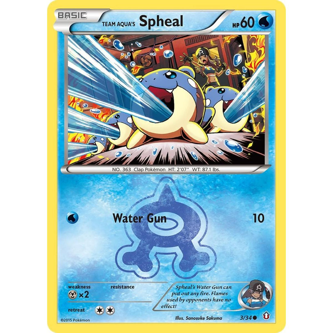 Team Aqua's Spheal