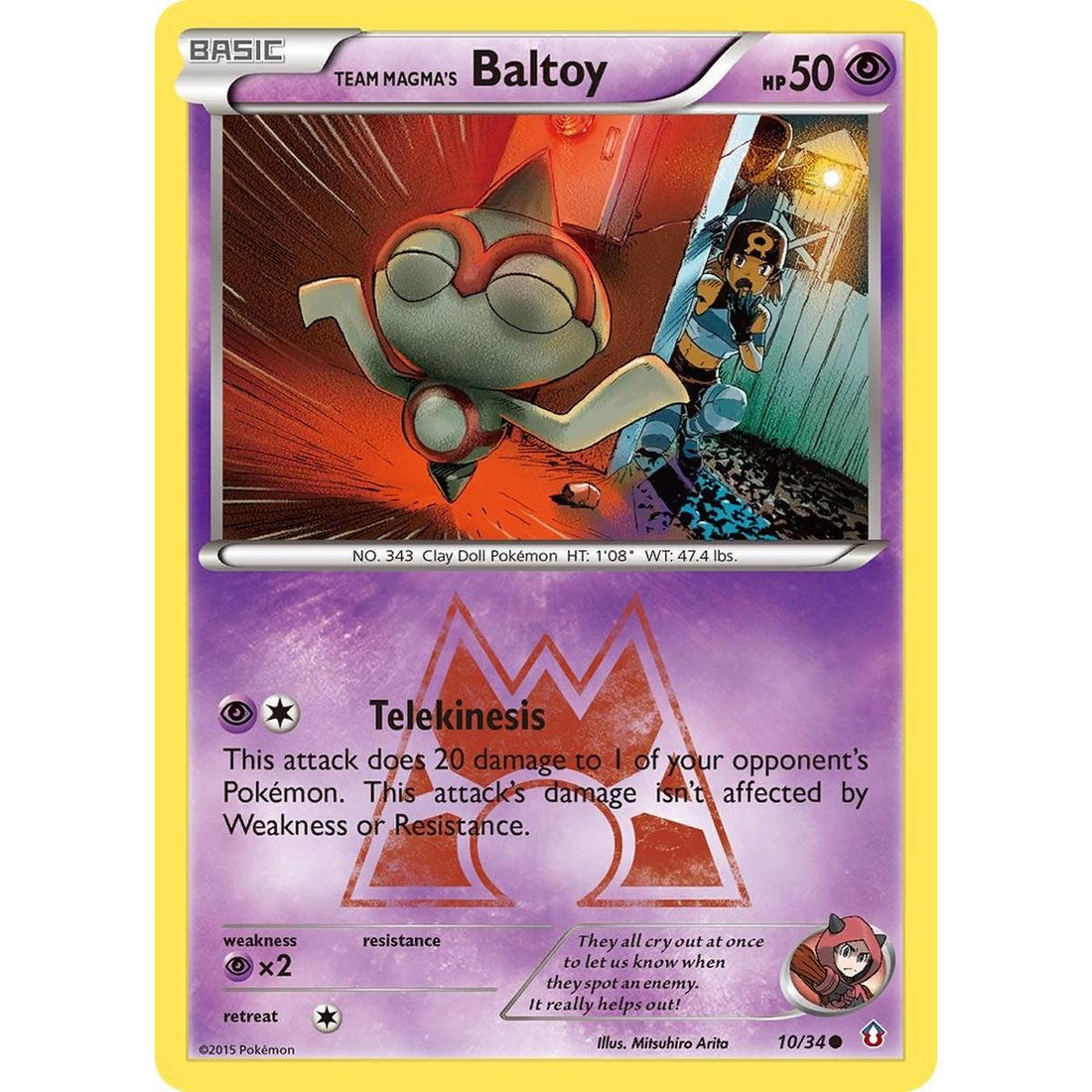 Team Magma's Baltoy