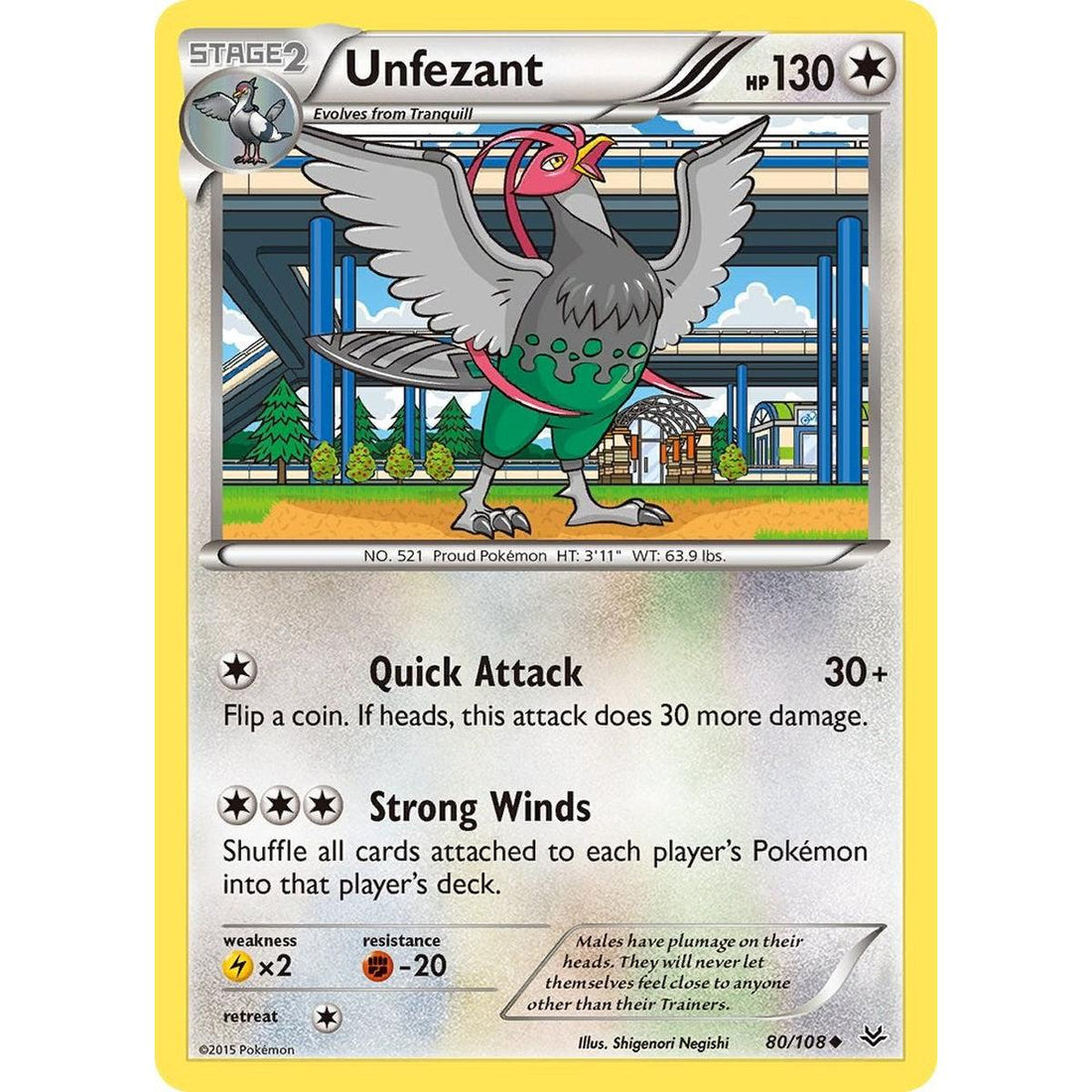 Unfezant (80)