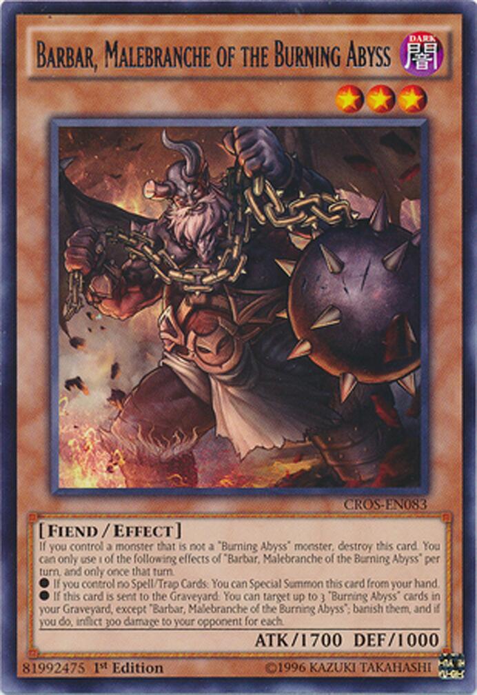 Barbar, Malebranche of the Burning Abyss