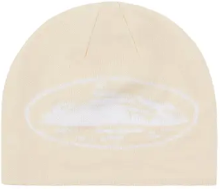 Corteiz Alcatraz Beanie Cream