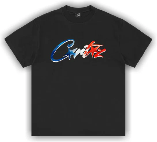 CORTEIZ Francais Allstarz graphic tee Black