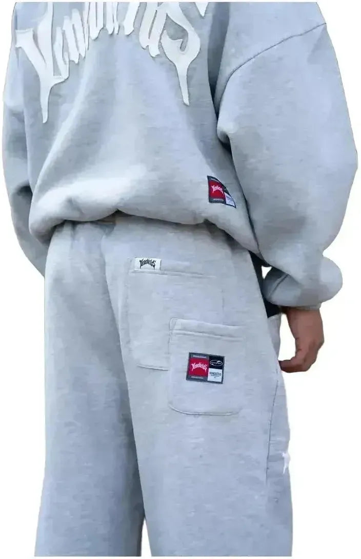 Signature VDS Adjustable Sweatpants - Light Grey