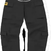 Corteiz Cargo Pants Black & White
