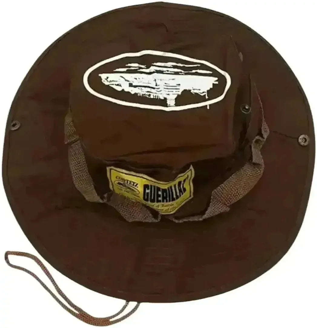 Corteiz Sting Bucket Hat Brown