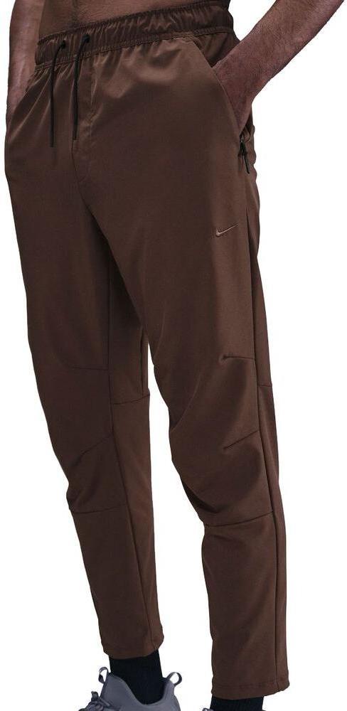 Nike Mens Unlimited Dri-FIT Tapered Leg Training Pants Brown