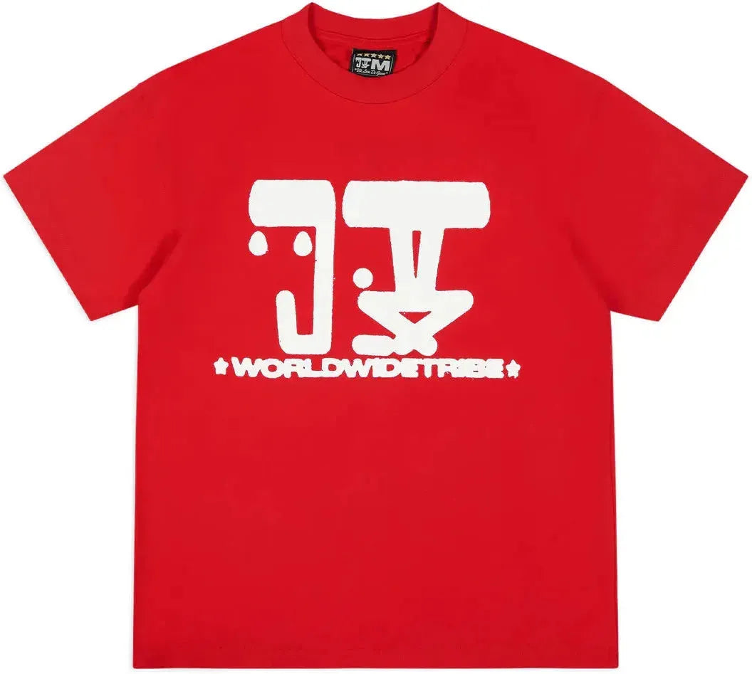 WWT LOGO SHORT SLEEVE TEE - RED/WHITE