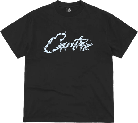 Corteiz Allstarz Tee Ninja Stars Black