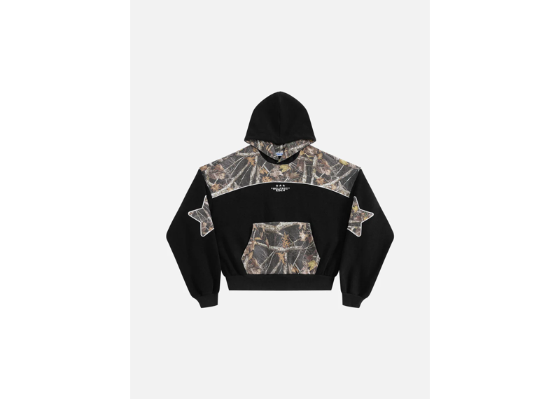 Aelfric Eden Boxy CAMO Panel Pullover Hoodie