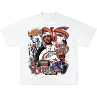 NAS THE WORLD IS YOURS WHITE BOOTLEG TSHIRT