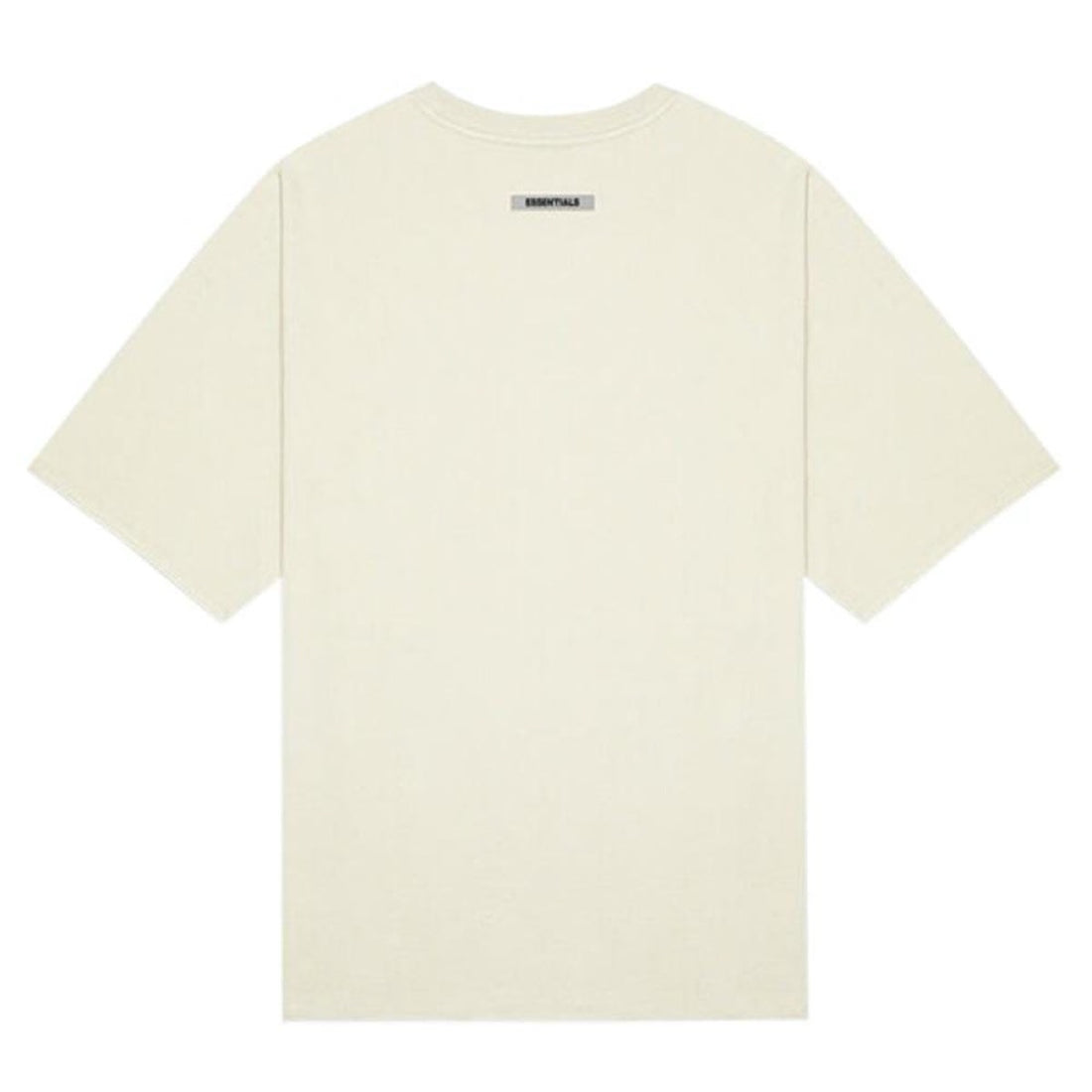 Fear of God Essentials Boxy T-Shirt Applique Logo Butter Cream