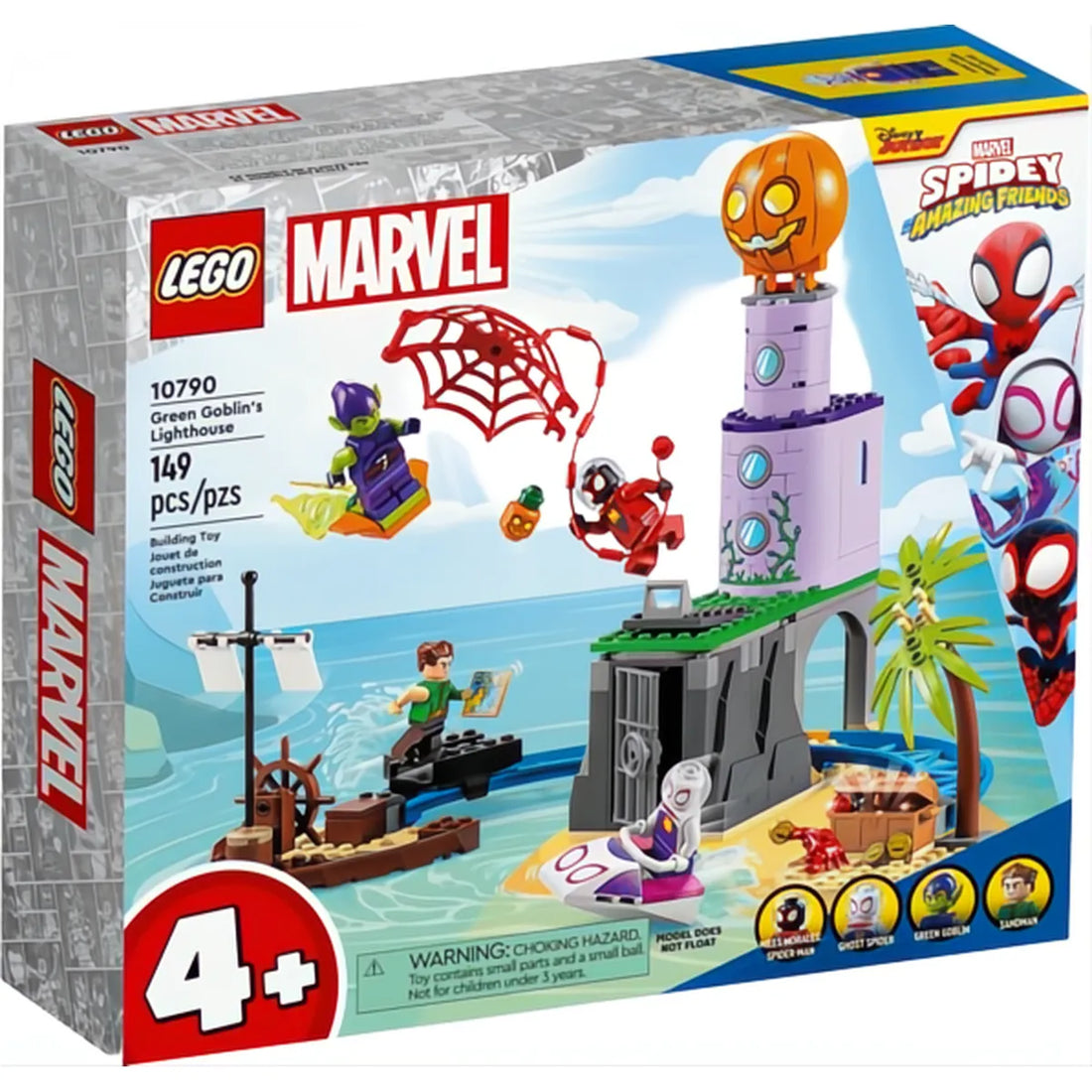 LEGO Spider-Man 10790 Team Spidey at Green Goblin's Lighthouse