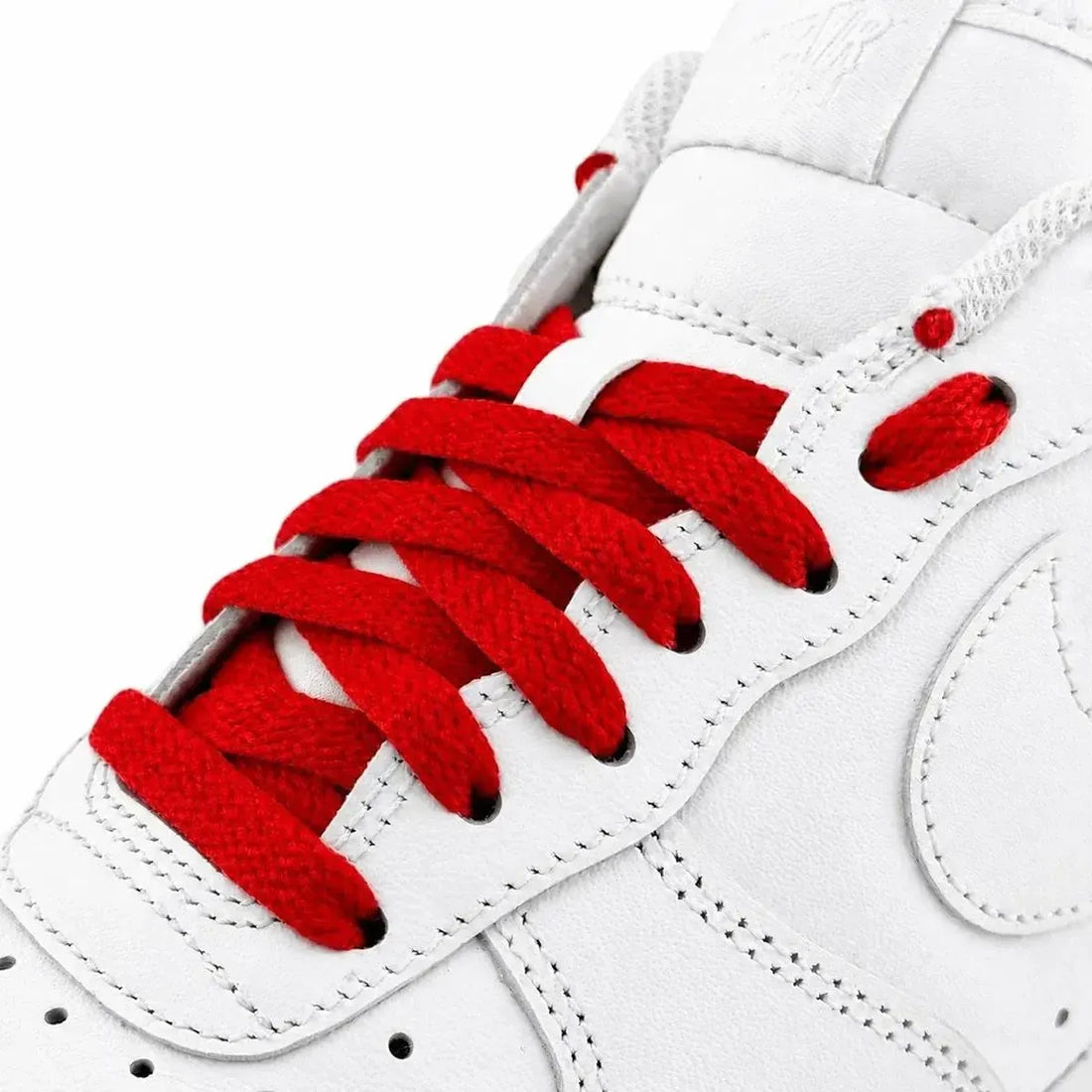 Red Flat Laces